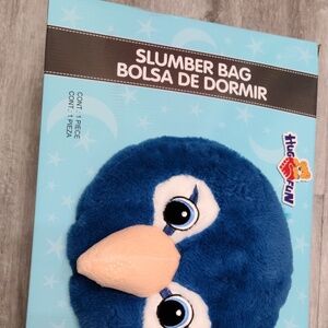 HUGFUN Kids Animal Slumber Bag Peacock Sleeping Bag Large, Comfy, Cozy, Soft